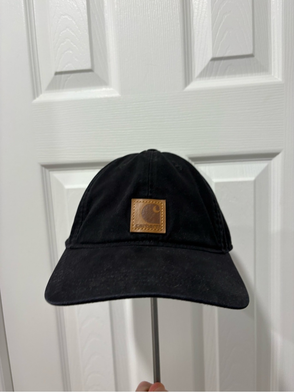 Carhartt Black Canvas Adjustable Cap